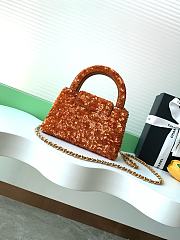Chanel Kelly Mini Bag Sequins 19x13x7cm - 2