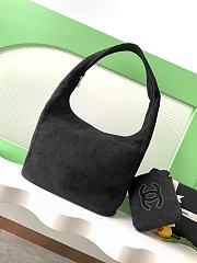 Chanel Coco Beach Bag Black 38x58x20cm - 3