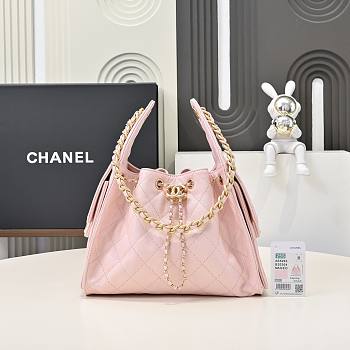 Chanel 25 Small Handbag Pink 30x26x14cm