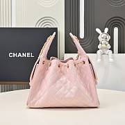 Chanel 25 Small Handbag Pink 30x26x14cm - 4