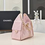 Chanel 25 Small Handbag Pink 30x26x14cm - 2