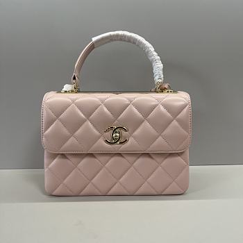 Chanel Trendy Handle Light Pink Gold 25cm
