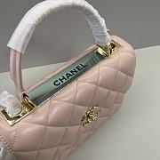 Chanel Trendy Handle Light Pink Gold 25cm - 5