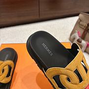 Hermes Extra Sandal Pink Tan - 5