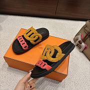 Hermes Extra Sandal Pink Tan - 4