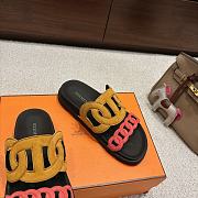 Hermes Extra Sandal Pink Tan - 3