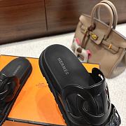 Hermes Extra Sandal Black - 2