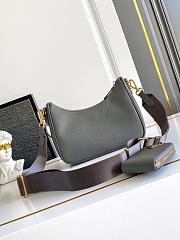 Prada Re-Edition 2005 Grey Bag 22x18x6.5cm - 2