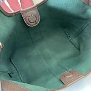 Gucci Giglio Small Tote Bag Brown 25x20x15cm - 2