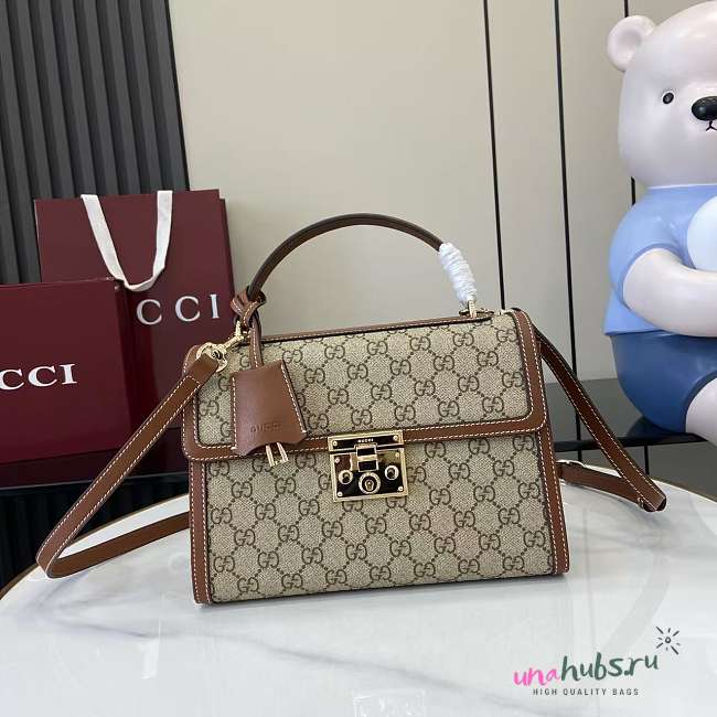 Gucci Medium Padlock Bag Brown 26x18x11.5cm - 1