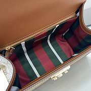 Gucci Medium Padlock Bag Brown 26x18x11.5cm - 3