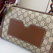 Gucci Medium Padlock Bag Brown 26x18x11.5cm - 2