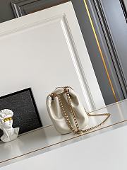 Prada Tumulte Small White Bag 24x13x13cm - 4