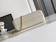 Prada Tumulte Small White Bag 24x13x13cm - 3