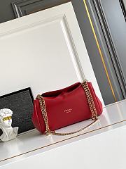 Prada Tumulte Small Red Bag 24x13x13cm - 4