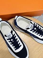 Hermes Bounce White Navy Sneaker - 5