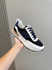 Hermes Bounce White Navy Sneaker - 4