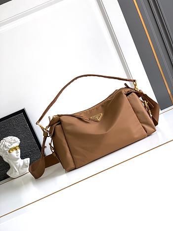 Prada Explore Large Re-Nylon Tan bag 32x22x11.5cm
