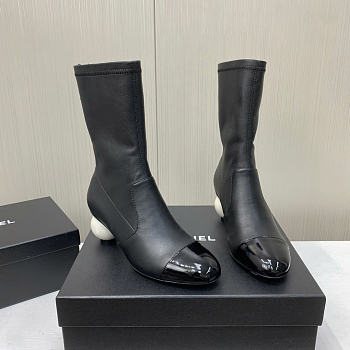 Chanel Black Boot 4.5cm