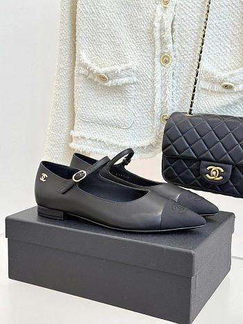 Chanel Black Flat