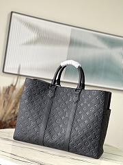 Louis Vuitton LV Sac Plat 24H Black 44x33x18cm - 3