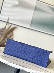 Louis Vuitton LV Sac Plat 24H Blue 41x33x14cm - 2