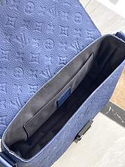 Louis Vuitton S-Cape Messenger Bag Blue 28x16x10cm - 3