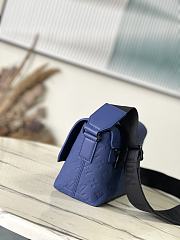 Louis Vuitton S-Cape Messenger Bag Blue 28x16x10cm - 2