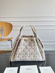 Chanel 25 Handbag Tweed 30x26x14cm - 4