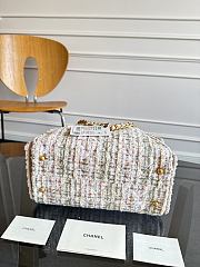 Chanel 25 Handbag Tweed 30x26x14cm - 2