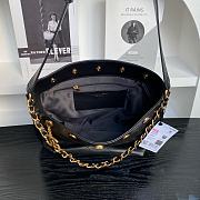 Chanel Bucket Bag Black 28x31x15cm - 4