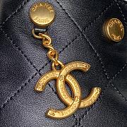 Chanel Bucket Bag Black 28x31x15cm - 2