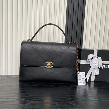Chanel Top Handle Black 37x26x10cm