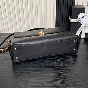 Chanel Top Handle Black 37x26x10cm - 3