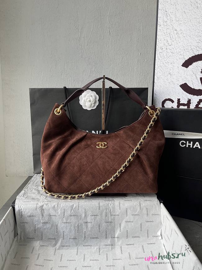 Chanel Brown Tote Bag 33x26x14cm - 1