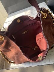 Chanel Brown Tote Bag 33x26x14cm - 4