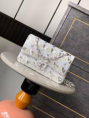 Chanel Flap Bag White Sequins 25cm - 1