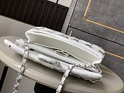 Chanel Flap Bag White Sequins 25cm - 4
