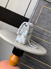 Chanel Flap Bag White Sequins 25cm - 3