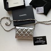 Chanel Wallet Chain Silver 11cm - 3
