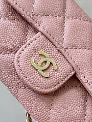 Chanel Wallet Pink Caviar 11cm - 2