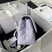 Chanel Coco Handle Light Purple 23cm - 4