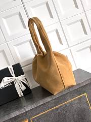 Chanel Hobo Bag Tan Suede 45x35x12cm - 2