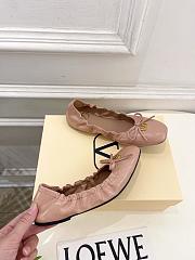 Valentino Patent Ballerina Pink Flat - 2