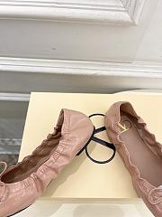 Valentino Patent Ballerina Pink Flat - 3