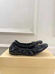 Valentino Patent Ballerina Black Flat - 4