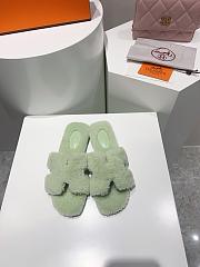 Hermes Green Slides - 1