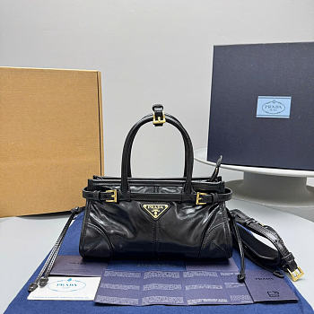 Prada Mini Bonnie Bag Black 24x8.5x13cm