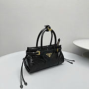 Prada Mini Bonnie Bag Black 24x8.5x13cm - 5