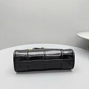 Prada Mini Bonnie Bag Black 24x8.5x13cm - 4